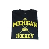 Michigan Wolverines Adidas Hockey T-Shirt