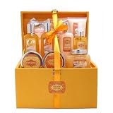 Orange Ginger Spa Bath and Body Gift Set - Gift Basket