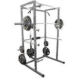 Power Rack with Lat Pull Attachment