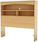 IMAGE OF South Shore Step One Collection Twin 39-Inch Bookcase Headboard, Natural Maple