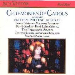Ceremonies of Carols: Works by Britten, Poulenc, and Respighi