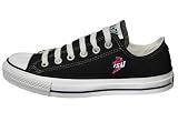 Converse Chuck Taylor All Star Lo Top Black Iowa State University Logo Canvas