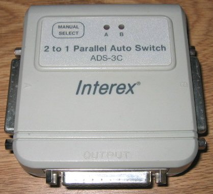 Interex ADS-3C Automatic Data Switch
