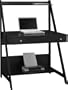 Alamosa Classic Black Laptop Desk with Pullout Drawer