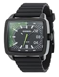 Diesel DZ1325 Gents Black Dial Black Rubber Strap Watch