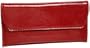 Abas Josie Slim Wallet,Red,one size