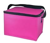 EasyLunchboxes Insulated Lunch Box Cooler Bag, Pink