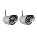 2 Pack - Foscam FI8905W Outdoor Wireless/Wired IP Camera Waterproof with 30 Meter Night Vision and 6mm Lens (42? Viewing Angle)- Silver