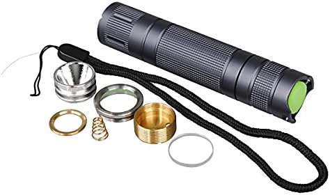 Convoy S3 Hard Oxygen EDC LED Flashlight Shell Host 18650