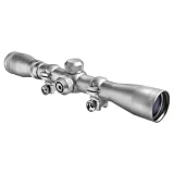 Barska 4x32 Plinker-22 Silver Scope with 3/8-Inch Rings