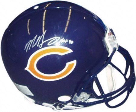 Mike Singletary Autographed Pro-Line Helmet | Details: Chicago Bears, Authentic Riddell Helmet, HOF98 Inscription