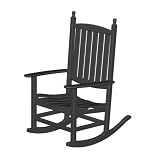 Poly-Wood Trade Wind Rocker - Black