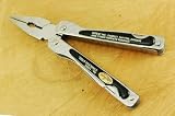 Sheffield 12-in-1 Multi-Tool - Stainless Steel with Gel Grip - Belt Sheath - Lifetime Warranty