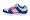 DC PURE LADIES LEATHER & SUEDE SKATE SHOES BLUE/PINK