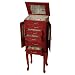 Jewelry : Caroline Walnut Jewelry Armoire