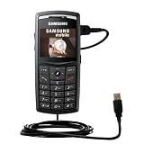 Classic Straight USB Cable for the Samsung SGH-X820 with Power Hot Sync and Charge capabilities - uses Gomadic TipExchange Technology