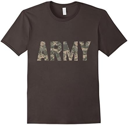 Men's ARMY Digital Camo T-Shirt 2XL Asphalt