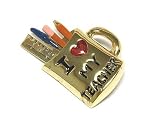 BACK TO SCHOOL I LOVE MY TEACHER BROOCH