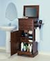 Warm Cherry Bath Armoire