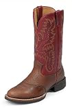 Men's Justin 11 AQHA Saddle Vamp Cowboy Boots