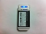 au ARROWS Z ISW13F予備バッテリー/電池パック (1800mAh)  + AC-USB万能充電器 [日本語説明書付き]