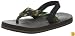 Sanuk Kids Root Beer Cozy Flip Flop (Toddler/Little Kid),Green Camo,8 M US Toddler