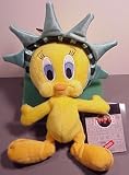 Warner Bros. Bean Bag Plush Tweety Bird NYC
