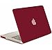 MOSISO Compatible with MacBook Pro 13 inch Case (Model: A1278, with CD-ROM) Old Version Release Early 2012/2011/2010/2009/2008, Protective Plastic Hard Shell Case Cover, Wine Red