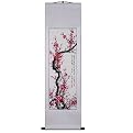 Pink Flower Wall Art Painting - White