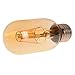 HERO-LED T14-DSGT-4W-WW22 Dimmable Gold Tint T14 E26/E27 4W Radio Style LED Vintage Antique Filament Bulb, 40W Equivalent, Ultra Warm White 2200K (Amber Glow), 4-Pack