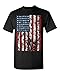 Shop4Ever® United States of America Flag Vintage T-shirt Flag Shirts