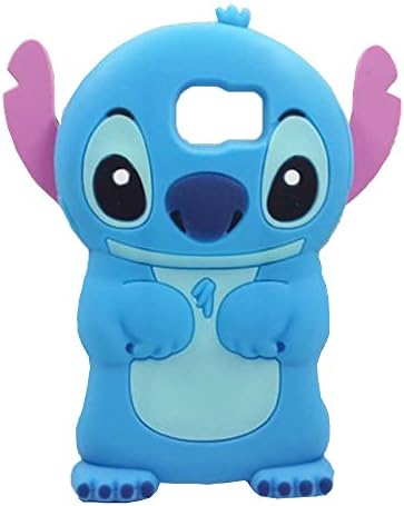 S6 Case,Galaxy S6 Case,Samsung Galaxy S6 Case,ATRAGE 3D Cartoon Lilo &amp; Stitch Lovely Silicone Case for Samsung Galaxy S6