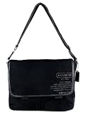 Coach HWC Messenge Canvas Bag 70587 Black