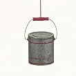 Metal Minnow Bucket Fishing Ornament