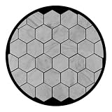 Carrara Marble Italian White Bianco Carrera 2" Hexagon Mosaic Tile Honed