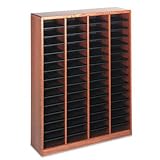 Literature Organizer, 60 Cmptmnt, 40Wx11-3/4Dx52-1/2H,MOK