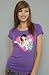 tokidoki The Call Me Tee in Violet,T-shirts for Women