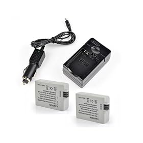 2X LP-E5 LPE5 Battery +Charger Pack for Canon Rebel T1i XSi XS 1500mAh New