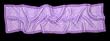 Rectangular Scarf 55" X 15" Colonial Buildings in Lilac