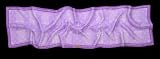 Rectangular Scarf 55" X 15" Colonial Buildings in Lilac