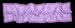Rectangular Scarf 55" X 15" Colonial Buildings in Lilac