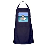 Apron (Dark) Cute Baby Penguin