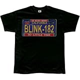 Blink 182 - License Plate T-Shirt - X-Large