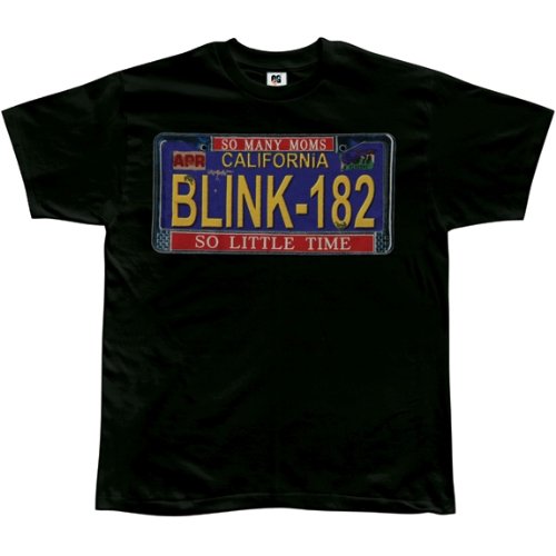 Blink 182 - License Plate T-Shirt