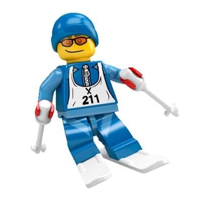 LEGO - Minifigures Series 2 - SKIER