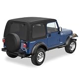 Bestop 41497-01 Black 1 Piece Hardtop Without Doors for 1987-95 Jeep Wrangler
