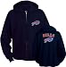 Buffalo Bills Navy Touchback II Full Zip Hooded Sweatshirt
