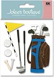 Jolees Boutique Themed Ornate Stickers-Golf Outting