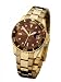 Glaswerk Herren Armbanduhr Royal Gold