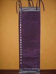 Della Q Purple Hanging Circular Knitting Needles Organizer Case
